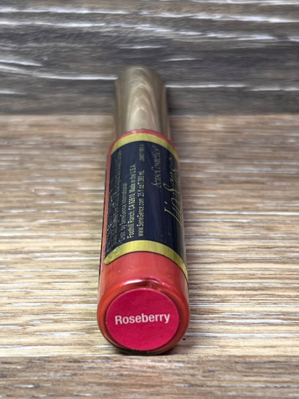 Lipsense Roseberry Long Lasting Liquid Lip Color by SeneGence Full Size Sealed